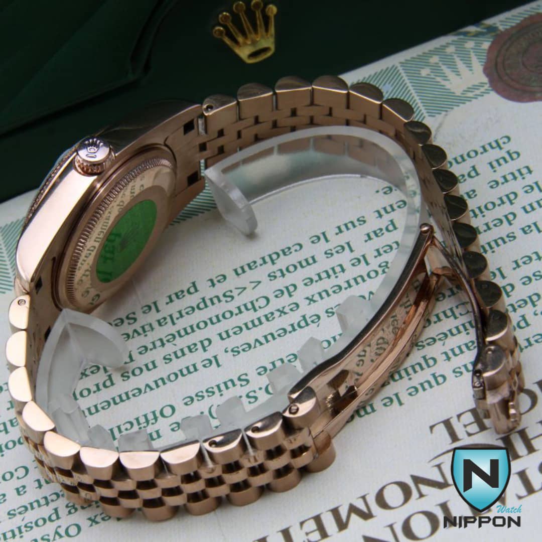 ساعت مچی زنانه رولکس دیت جاست 004