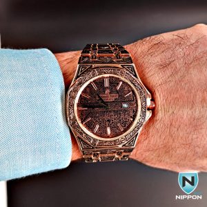 ساعت مردانه ادمارس پیاژه طرح حکاکی 002