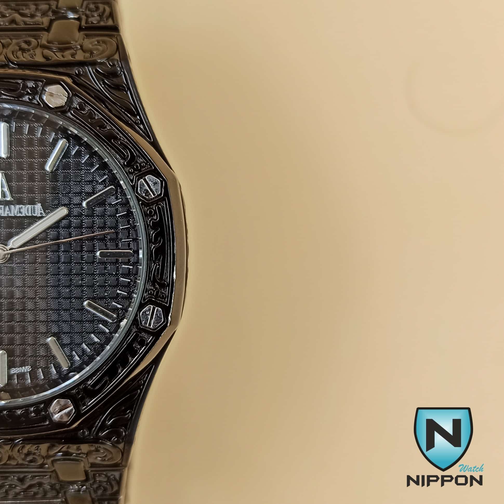 ساعت مردانه ادمارس پیاژه طرح حکاکی 001