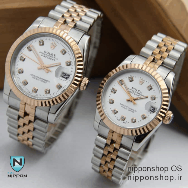 ست ساعت مچی رولکس دیت جاست 006