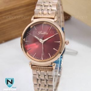 ساعت مچی زنانه اسکوتی طرح سه بعدی 002