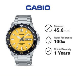 ساعت مچی مردانه کاسیو MTD-125D-9AVDF