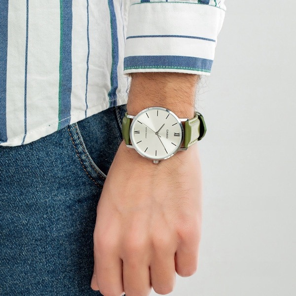 ساعت مچی مردانه کاسیو MTP-VT01L-3BUDF