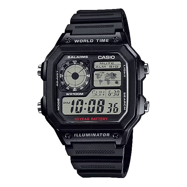 ساعت مچی کاسیو AE-1200WH-1AVDF