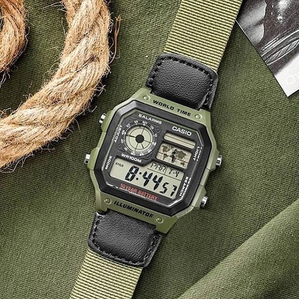 ساعت مچی کاسیو AE-1200WHB-3BVDF