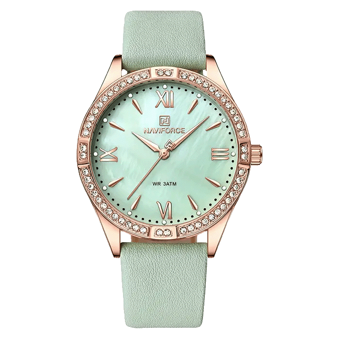 ساعت مچی زنانه نیوی فورس NF5038 RG/L.BE