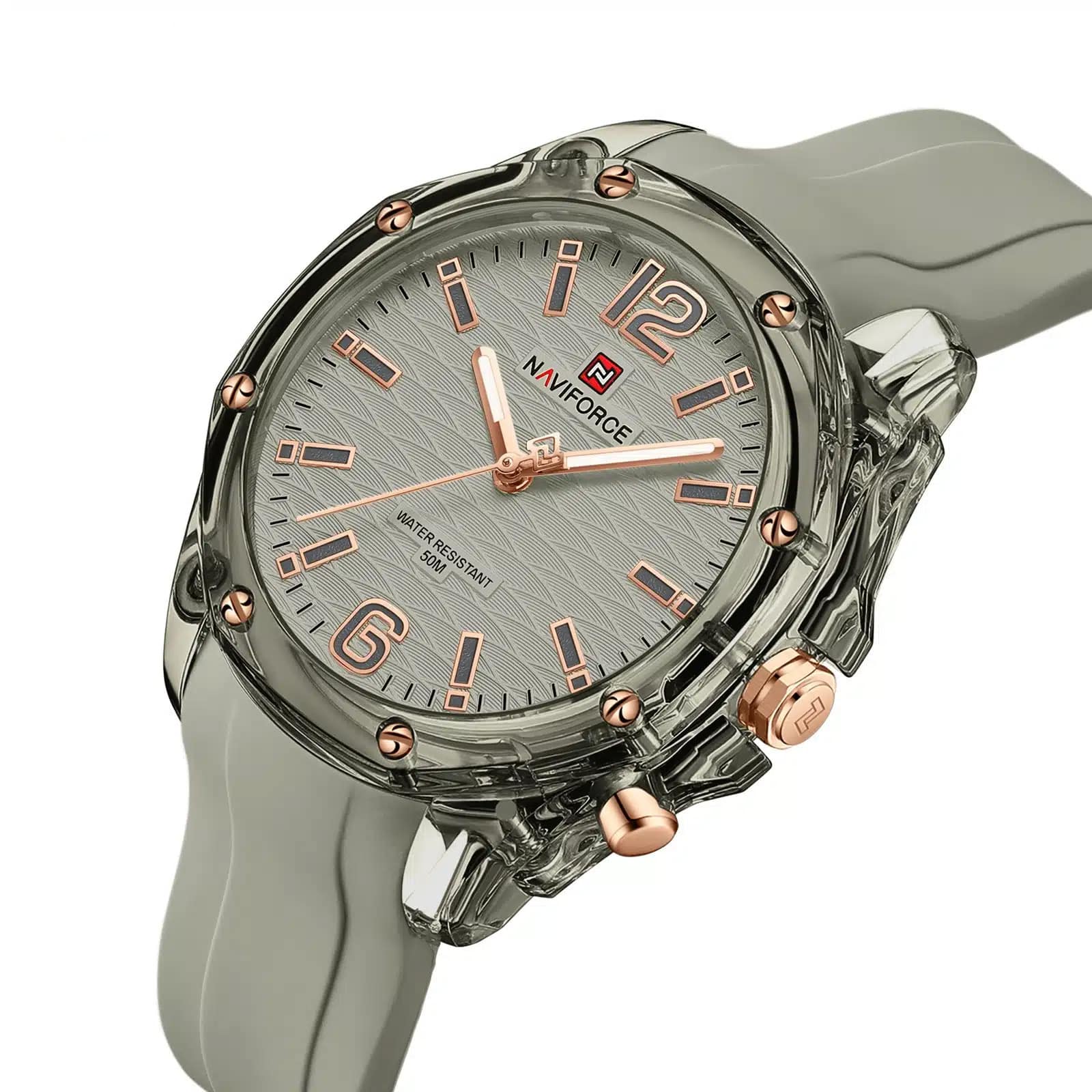 ساعت مچی زنانه نیوی فورس NF6103 GY/GY