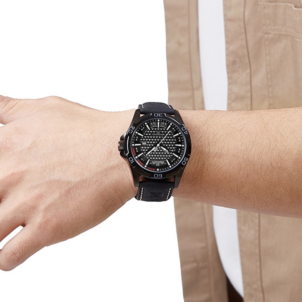 ساعت مچی مردانه نیوی فورس NF8023 B/W/B