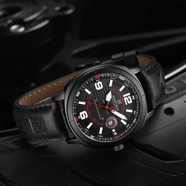 ساعت مچی مردانه نیوی فورس NF8078 B/R/B