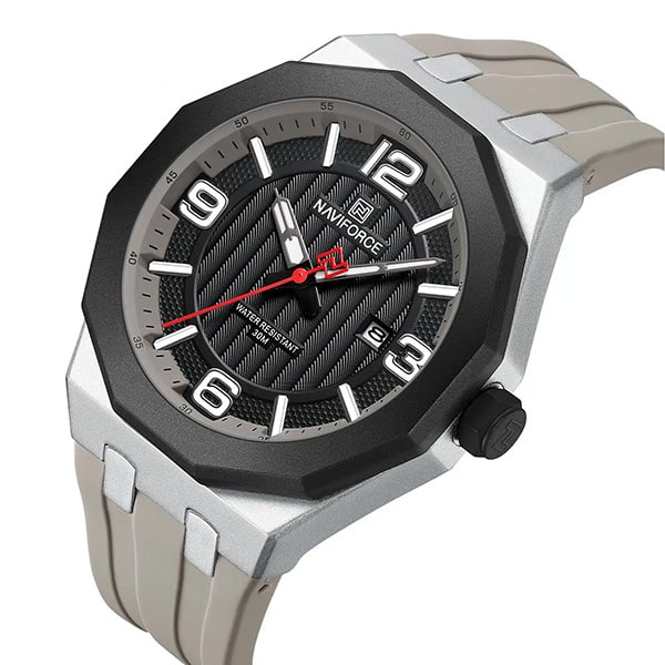 ساعت مچی مردانه نیوی فورس NF8079 S/B/S.GY